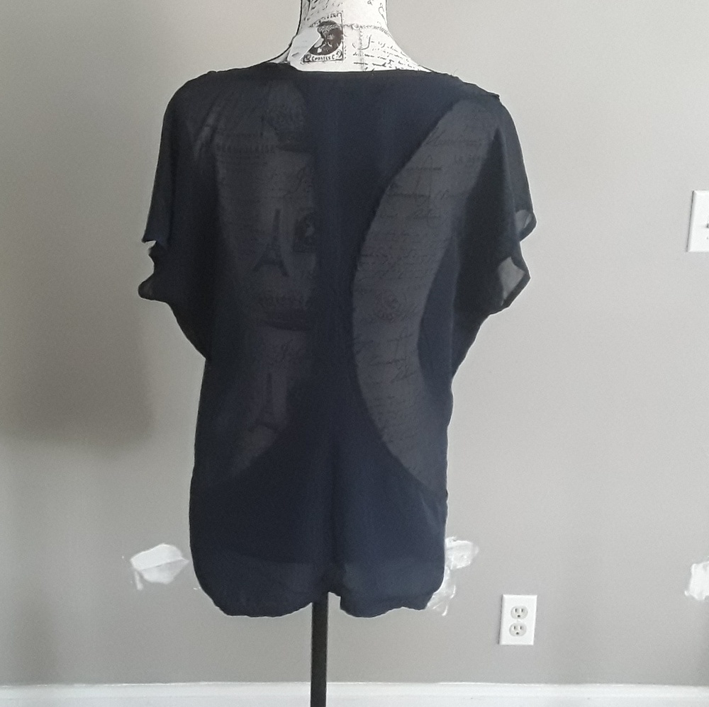 Brand new  see threw back top